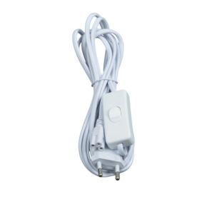 UCX-PT3-L10-300-B WHITE 1 STICKER Провод для подключения светильника ULI-Px к сети 220В. 300 см. 3 к