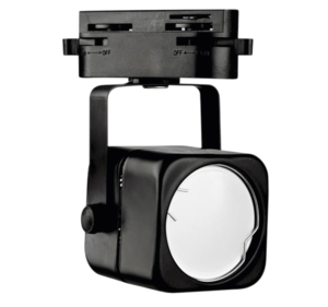 UBL-Q320 GU10 BLACK Светильник-прожектор трековый. Под лампу GU10. Корпус черный. ТМ Volpe
