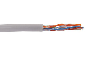 ITK Витая пара F/UTP кат.5E 4х2х24AWG solid LDPE черный (305м)