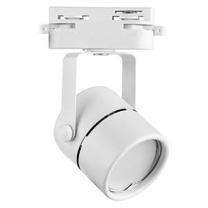 UBL-Q321 GU10 WHITE Светильник-прожектор трековый. Под лампу GU10. Корпус белый. ТМ Volpe, шк 469048