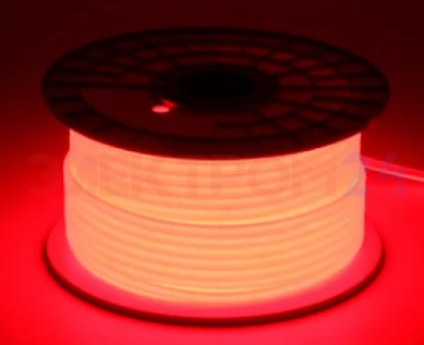 Гибкий неон General GLS-COB-288-10вт-220В-IP67-NW-NL-R Красный сечение 7х10 мм Гибкий неон General GLS-COB-288-10вт-220В-IP67-NW-NL-R Красный сечение 7х10 мм