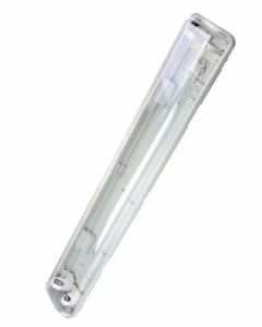 ULW-T42A T8x2/L66 IP65 WHITE Светильник/наклад без лампы Цоколь G13  (ЛПО 2х18)