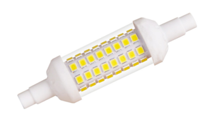 LED-J78-6W/4000K/R7s/CL PLZ06WH Лампа светодиодная, прозрачная. Белый свет (4000К). Картон.