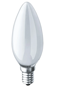 Лампа ЛОН свеча матовая NI-B-60-230-E14-FR Navigator Лампа ЛОН свеча матовая NI-B-60-230-E14-FR Navigator