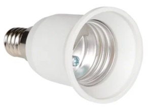 Переходник E14-E27 бел. EKF PROxima