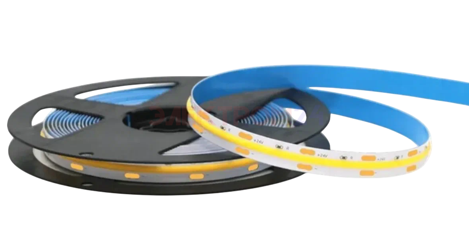 ULS-C22-COB-480LED/m-8mm-IP20-DC24V-12W/m-5M-6500K Гибкая светодиодная лента на самоклеящейся основе ULS-C22-COB-480LED/m-8mm-IP20-DC24V-12W/m-5M-6500K Гибкая светодиодная лента на самоклеящейся основе
