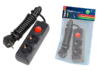 S-GCD2-3B BLACK Удлинитель серии Standart, шнур 3м., 2 гнезда, с/з. Черный. TM Uniel.