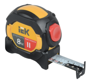 Рулетка измерительная Professional 8м IEK