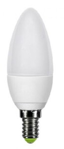Лампа энергосберегающая "ЭКФ" LB-свеча 9W 6500К Е14