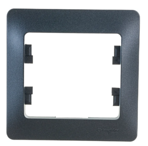 GLOSSA 1-постовая РАМКА, АНТРАЦИТ