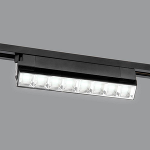 ULB-Q282 20W/4000K BLACK Светильник-прожектор светодиодный трековый. Линейный. 1600 Лм. Белый свет (