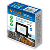 ULF-Q519 20W-6500K IP65 220-240V BLACK Прожектор светодиодный. 6500К. Корпус черный.TM Volpe  