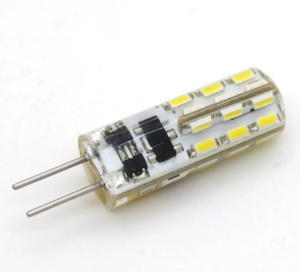 LED-JC-12/3,5W/4000K/G4/CL/SLS Лампа светодиодная, прозрачная. Белый свет (4000K). ТМ Volpe