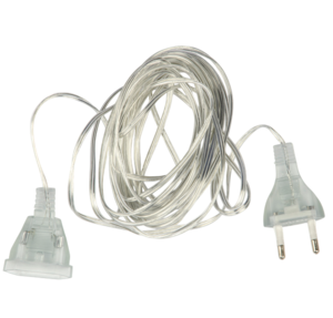 UCX-Y25/100W-500 CLEAR Удлинитель для подключения гирлянд, 5м. 100 Вт. Тип Y25. Прозрачный. ТМ Uniel