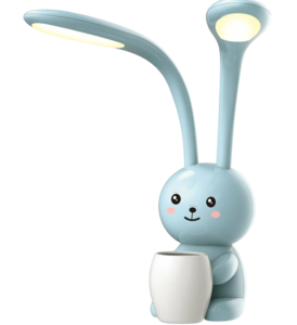 ULM-D160 12W/3000-6000K/DIM IVORY Светильник настольный  светодиодный "Заяц", с подставкой под канце