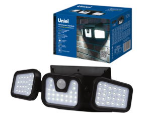 USL-F-263/PT120 SENSOR Садовый светильник на солнечной батарее с датчиком движения. 74 светодиода. Б