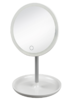 TLD-590 White-LED-80Lm-6000K-Dimmer Настольный светильник зеркало. 4W.  аккум. 3.7V-600mAh.Сенс.выкл