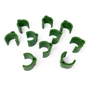UFP-T20N GREEN Крепление-держатель для листьев на трубу D20мм. Зеленый. ТМ Uniel