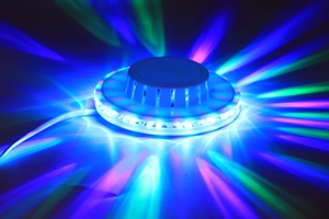 Светодиодный светильник-проектор ULI-Q304 2,5W/RGB WHITE. Напольный. Серия DISCO, многоцветный