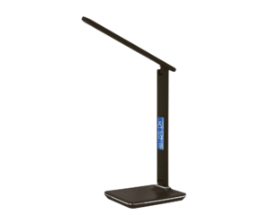 TLD-551 Brown/LED/450Lm/3000-6000K/Dimmer/USB Светильник 9W. Сенсорный выключатель. Коричневый 
