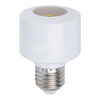 ULH-A180 E27-WF WHITE Умный патрон-адаптер Wi-Fi+Bluetooth. под лампу Е27. 220В. 100Вт. Белый. Голос