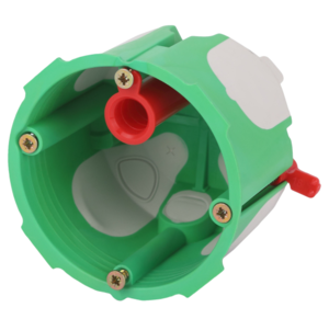 Коробка установочная ЭРА KUU-68-55-unibox двухкомпонентная универсальная зеленая 68х55мм UniBox само