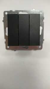 Мех. Выключателя VS5 10-003-1-5(3-кл.черный металлик)