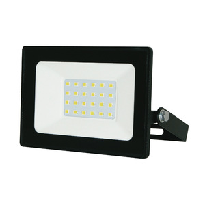 ULF-Q519 30W-6500K IP65 220-240V BLACK Прожектор светодиодный. 6500К Корпус черный. TM Volpe