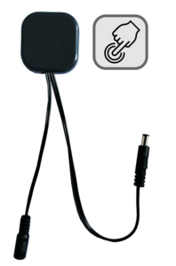 Сенсорный датчик скрытого монтажа с диммером, 12В/24В, 60/120Вт, 5А, IP20, 48х48х6мм, коннектор 2.5 