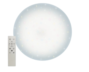 ULI-D214 72W/SW/50 SATURN-2 Cветильник светодиодный накладной. Диммируемый. Пульт ДУ (в/к). Теплый с