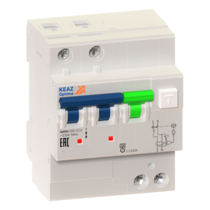 АВДТ с защитой от сверхтоков OptiDin VD63-22C50-A-УХЛ4 (2P, C50, 30mA)
