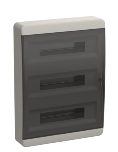 KREPTA 3 Корпус пластиковый ЩРН-П-4 IP41 черный IEK