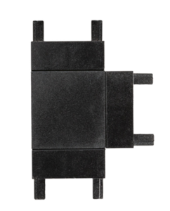 Коннектор MGN-CONN Т-образный черный тм "iSvet"