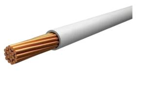 Провод (ПВ3) ПуГВнг(А)-LS 1х1,5, белый ГОСТ ККЗ