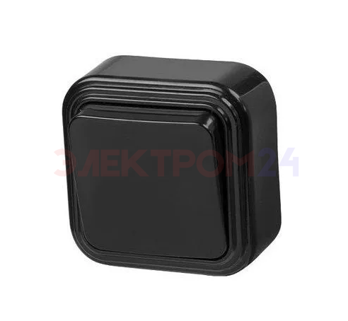 Выключатель 1-кл. О/У черный (VA 16-131-Ч) Выключатель 1-кл. О/У черный (VA 16-131-Ч)