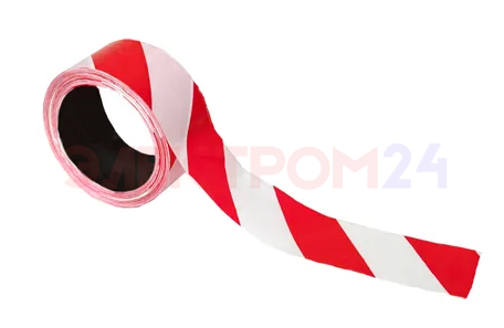 Лента оградительная ЛО "Красно-белая" 50x100 EKF Basic Лента оградительная ЛО "Красно-белая" 50x100 EKF Basic