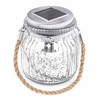 USL-M-211/GN120 SILVER JAR Садовый светильник на солнечной батарее. Теплый белый свет. 1*АА Ni-Mh