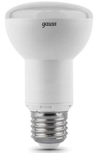 Лампа светодиодная R63, 4Вт, LED, Е-27, 4100К, FROST, "Gauss"