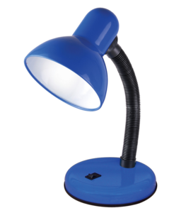 TLI-201 Светильник настольный. Цоколь E27. Цвет синий