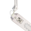 TLD-524 White/8W/Светильник настольн на струбцине/LED/500Lm/4500K/Dimmer/Цвет-белый, 