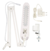 TLD-524 White/8W/Светильник настольн на струбцине/LED/500Lm/4500K/Dimmer/Цвет-белый, 