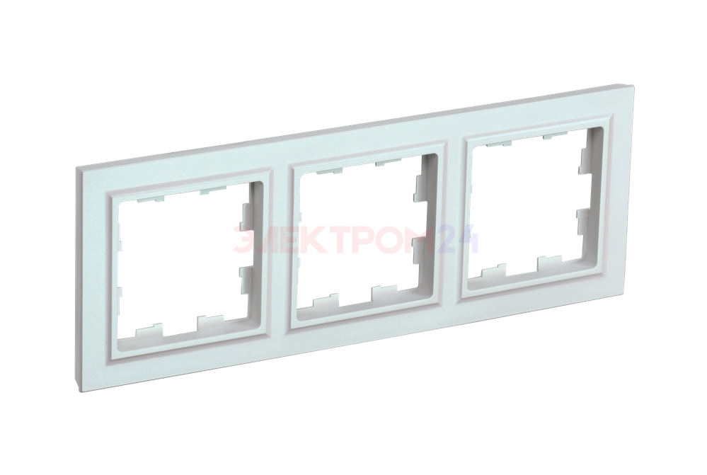 BRITE Рамка 3-местная РУ-3-БрЖ жемчуг IEK BRITE Рамка 3-местная РУ-3-БрЖ жемчуг IEK