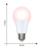 LED-A60-9W-SCEP-E27-FR-DIM IP65 PLO65WH Лампа светодиодная диммируемая для птиц. Спектр для яйценоск