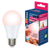LED-A60-9W-SCEP-E27-FR-DIM IP65 PLO65WH Лампа светодиодная диммируемая для птиц. Спектр для яйценоск