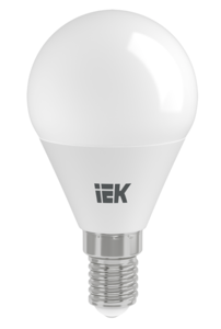 Лампа светодиодная G45 шар 3Вт 230В 4000К E14 IEK