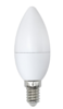 LED-C37-9W-WW-E14-FR-NR Лампа светодиодная. Форма свеча. матовая. Серия Norma. 3000K
