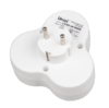 S-GES3-16F WHITE Разветвитель сетевой. с-з. 3 гнезда. 16А. 3500Вт. Белый. ТМ Uniel