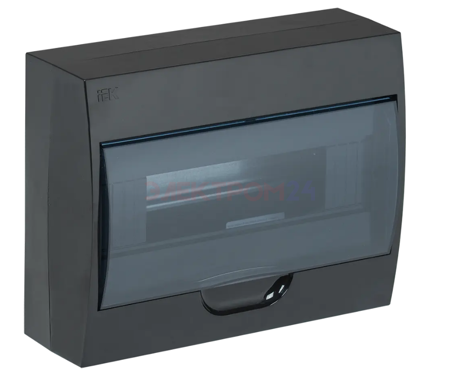 KREPTA 3 Корпус пластиковый ЩРН-П-12 IP41 черный IEK KREPTA 3 Корпус пластиковый ЩРН-П-12 IP41 черный IEK