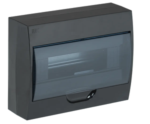 KREPTA 3 Корпус пластиковый ЩРН-П-12 IP41 черный IEK
