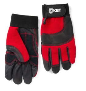 Перчатки монтажника С-33M серия ПРОФИ из натуральной кожи КВТ